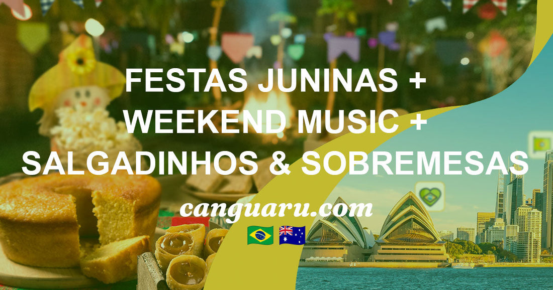 Newsletter #15: Festas Juninas + Weekend Music + Salgadinhos & Sobremesas