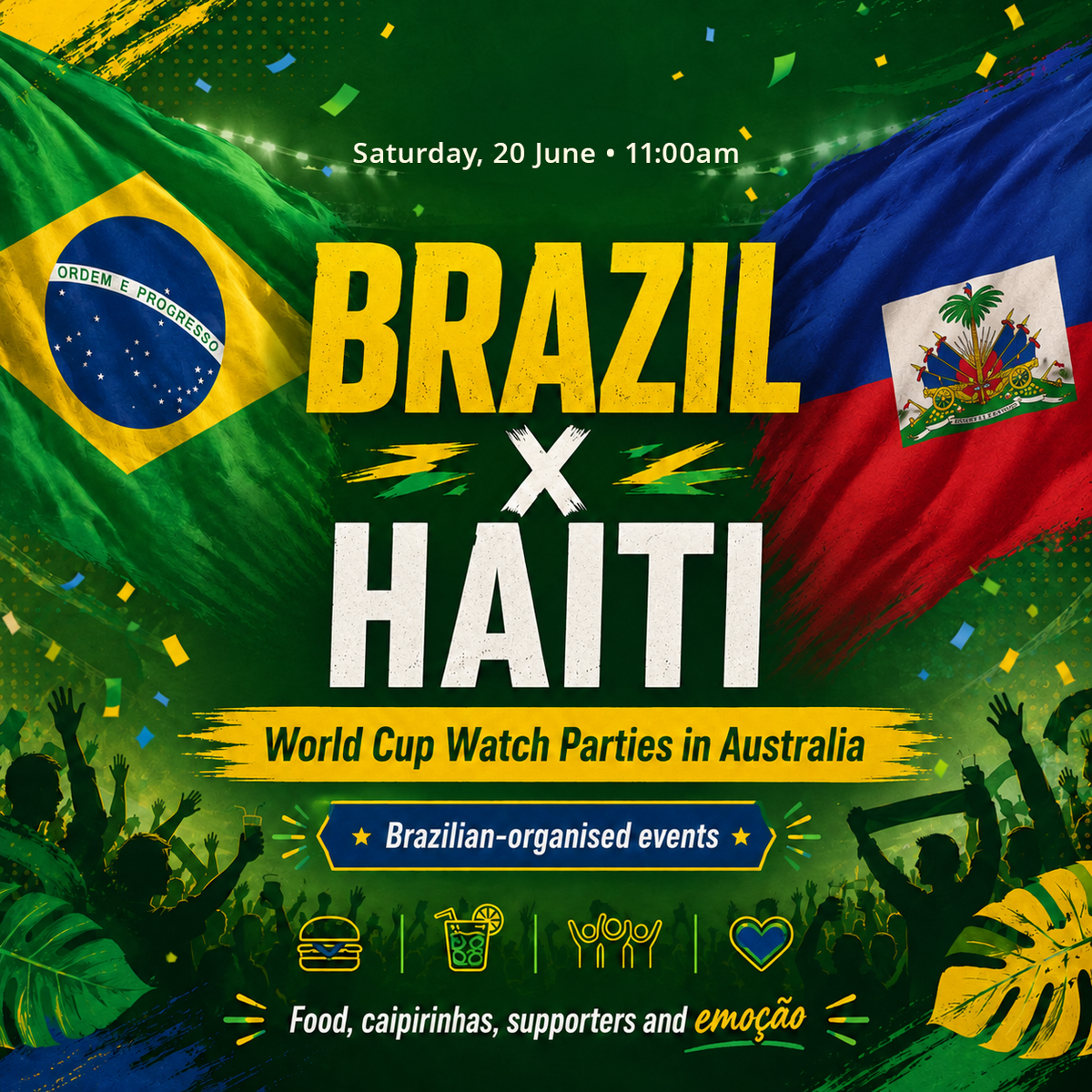 Brazil x Haiti World Cup 2026 Watch Parties