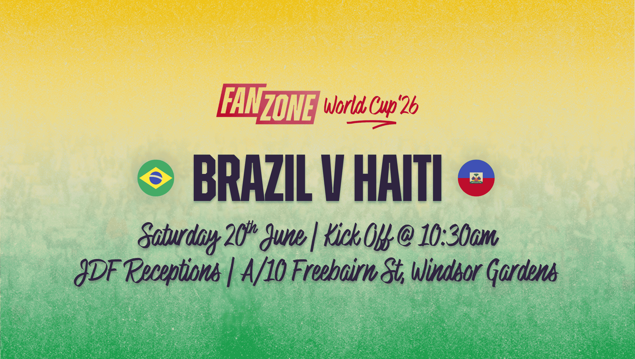 Brazil x Haiti | JDF Receptions