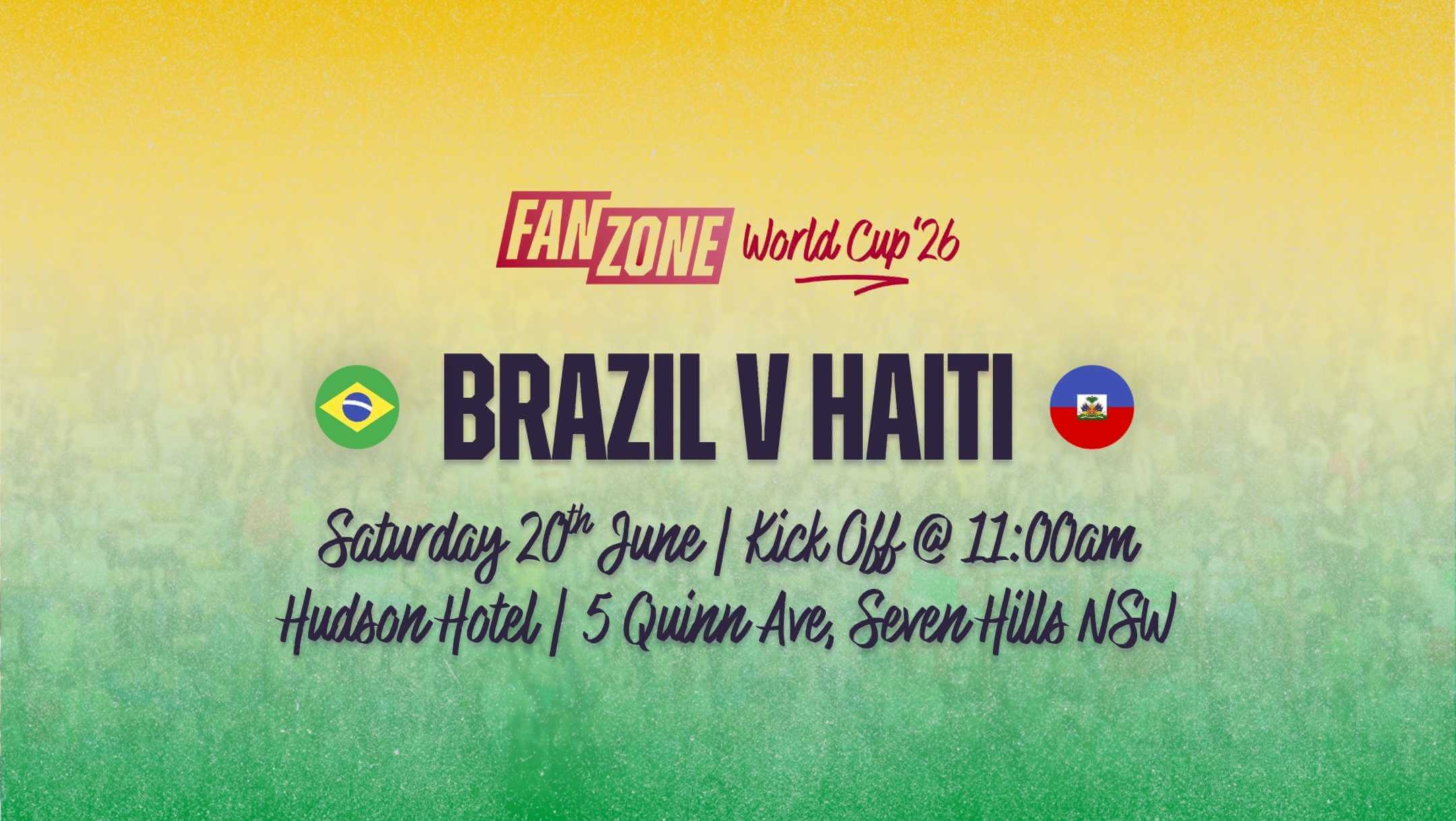 Brazil x Haiti | Hudson Hotel