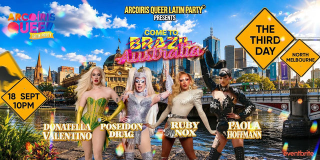 Arcoíris Queer Latin Party: Come to Australia