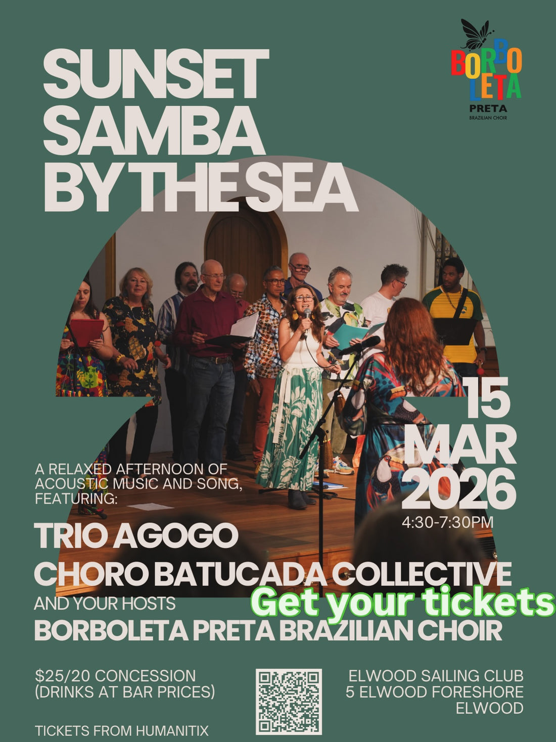 Sunset Samba by the Sea