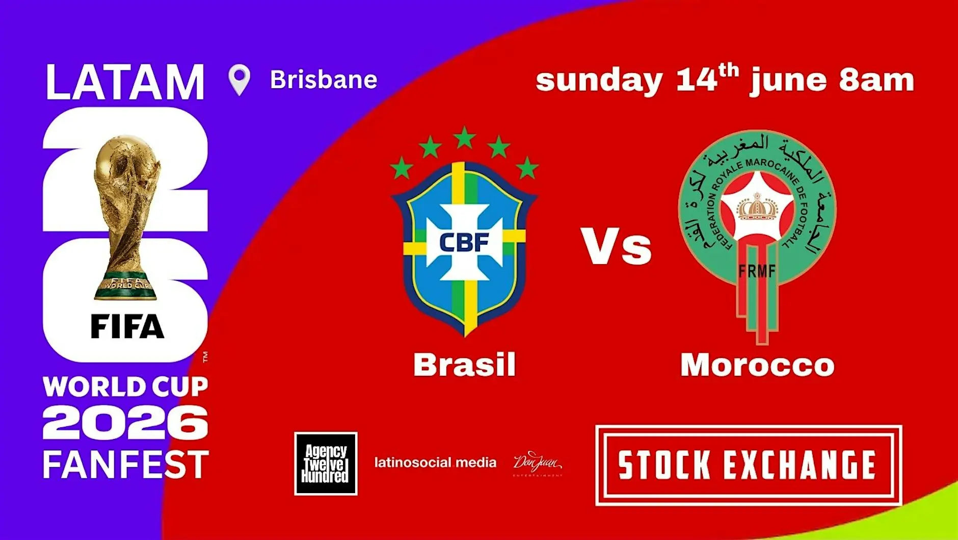 Brazil x Morocco | Fanfest