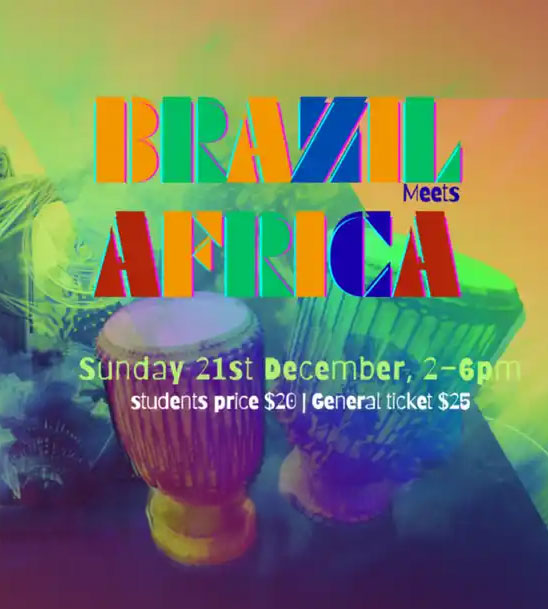 Brazil Meets Africa: Community Drum & Dance Gathering