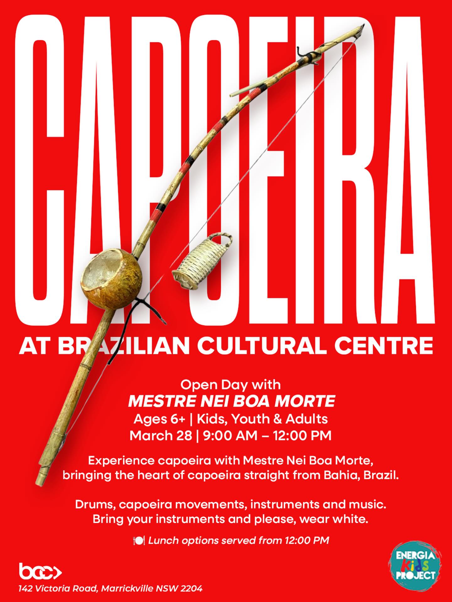 Capoeira Open Day • Mestre Nei Boa Morte