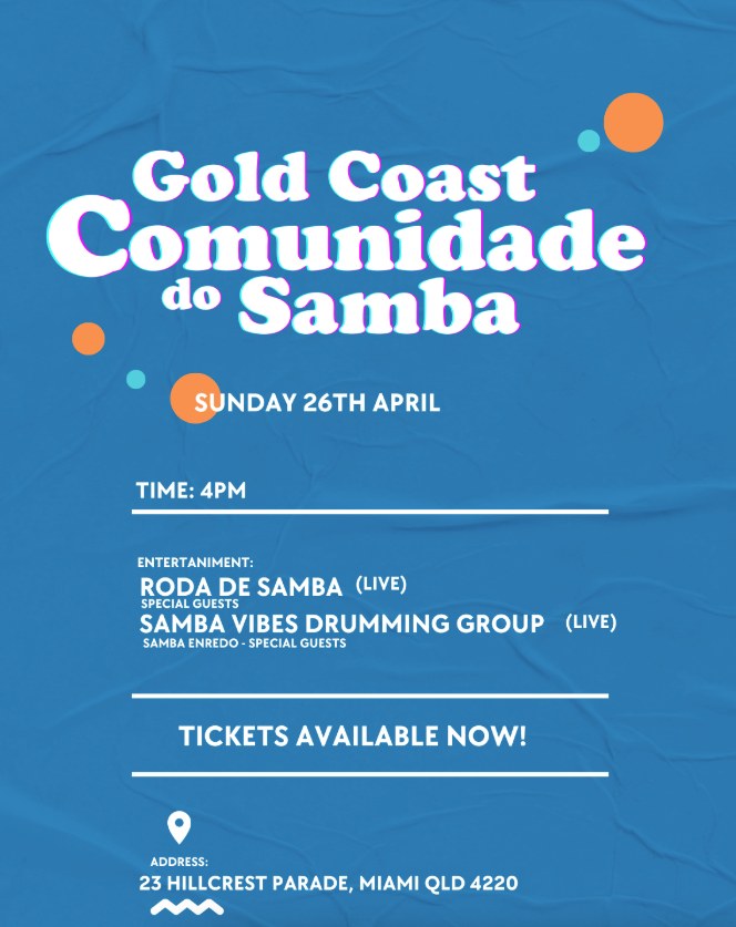 Comunidade do Samba • Gold Coast 3rd Edition