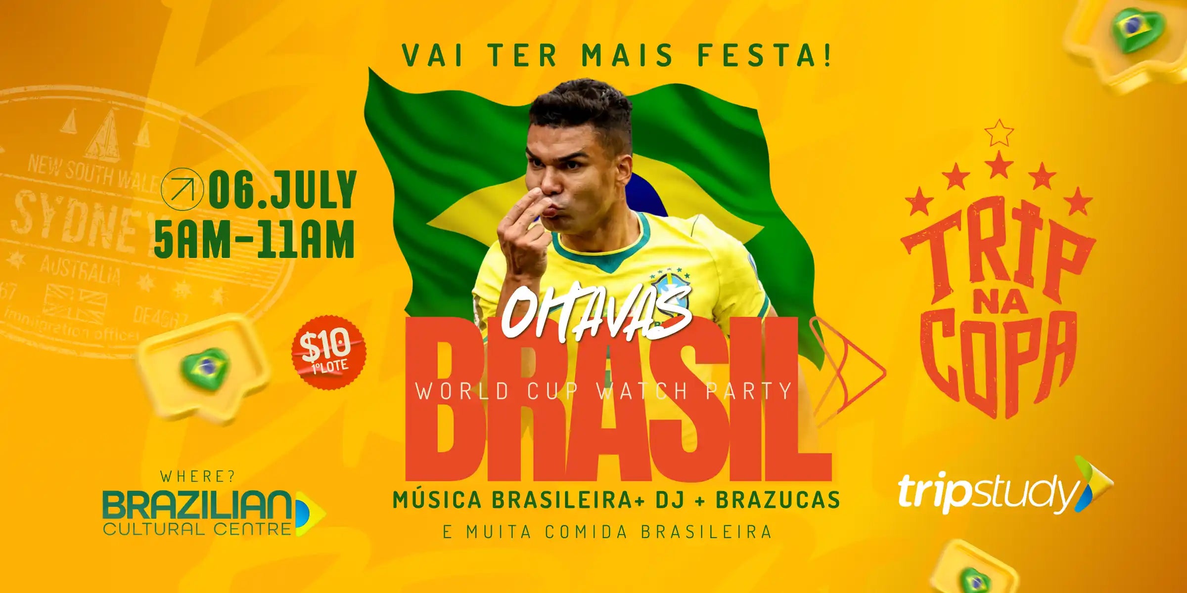 Copa do Mundo - Brazil nas Oitavas de Finais