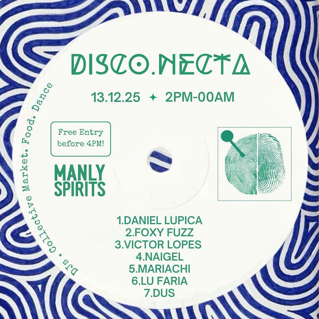 DISCO.NECTA at Manly Spirits
