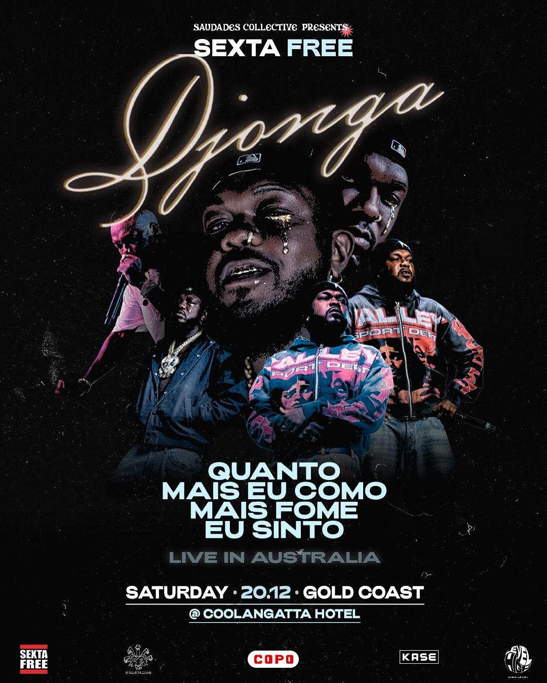 Saudades Collective: DJONGA in Gold Coast