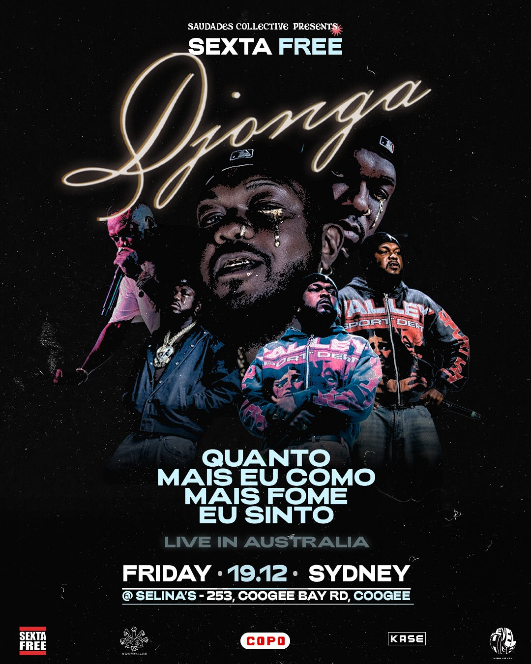 Saudades Collective: DJONGA in Sydney