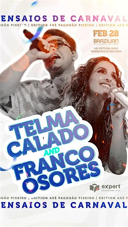 Telma Calado & Franco Osores • Ensaios de Carnaval
