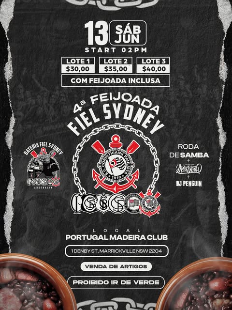 Feijoada Fiel Sydney 2026