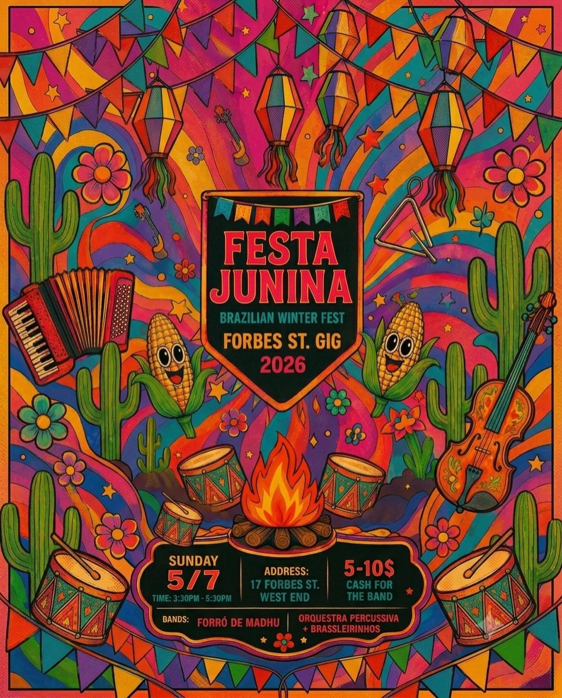 Festa Junina Forbes St. Gig