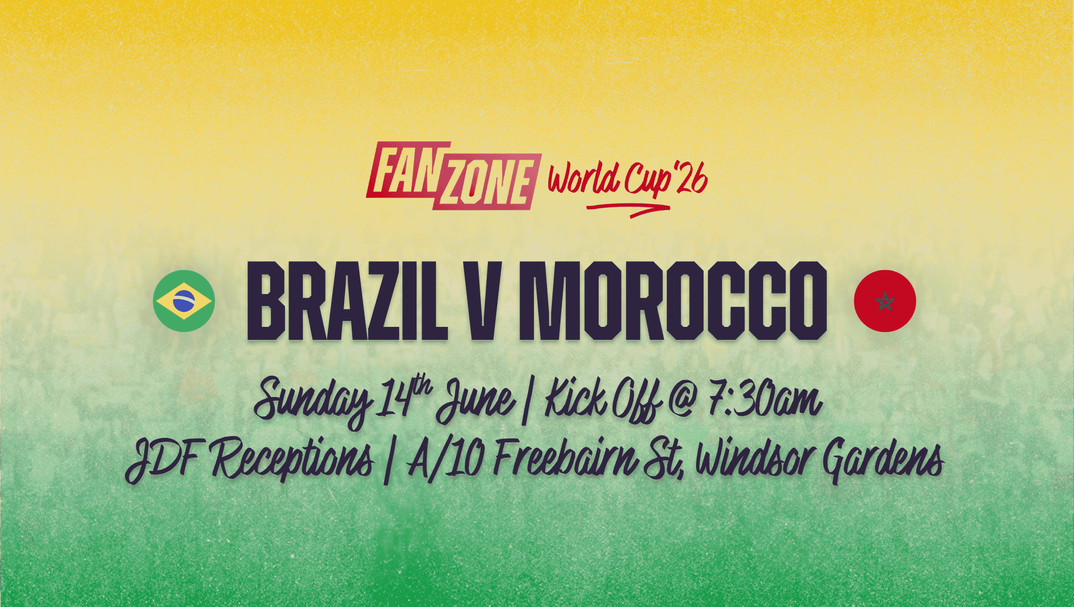 Brazil x Morocco | JDF Receptions