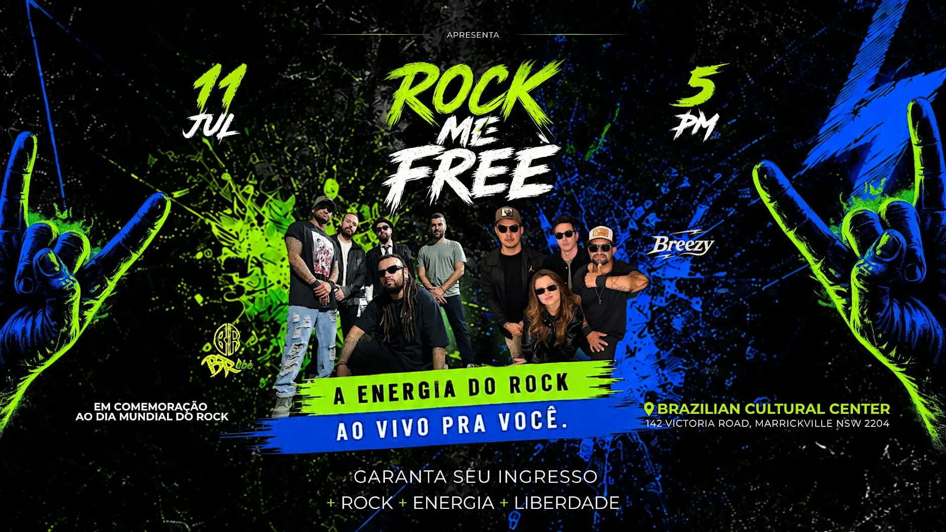 Rock Me Free | Dia Mundial do Rock